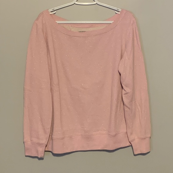 2 for $15!! Pink Sparkly Sweater - Picture 1 of 4